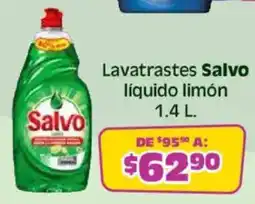 Soriana Mercado Salvo lavatrastes líquido limón oferta