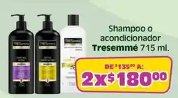 Soriana Mercado Tresemmé shampoo o acondicionador oferta