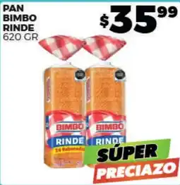 Merco Pan Bimbo Rinde oferta