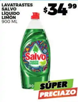 Merco Salvo lavatrastes líquido limón oferta