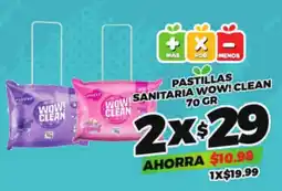 Merco Wow! clean pastillas sanitaria oferta
