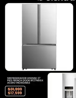 Elektra Hisense srefrigerador oferta