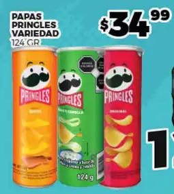 Merco Pringles papas variedad oferta