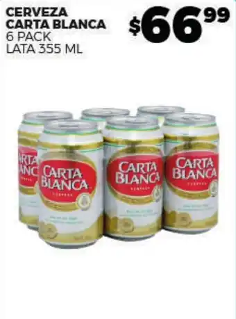 Merco Carta blanca cerveza oferta