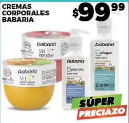 Merco Babaria cremas corporales oferta