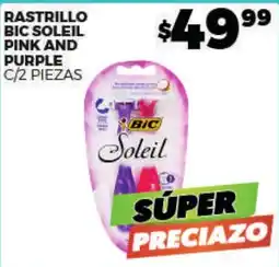 Merco Bic soleil rastrillo pink and purple oferta