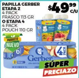 Merco Gerber papilla etapa 2 oferta