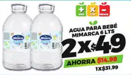 Merco Mimarsa agua para bebé oferta