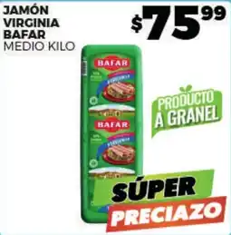 Merco Bafar jamón virginia oferta