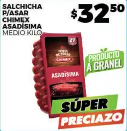 Merco Chimex salchicha p/asar asadísima oferta