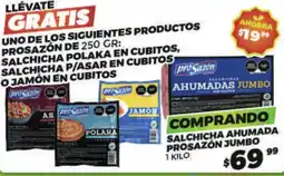 Merco Prosazón jumbo salchicha ahumada oferta