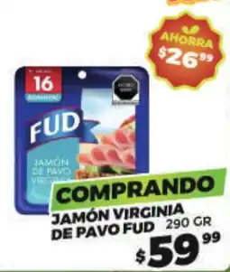 Merco Fud jamón de pavo virginia oferta