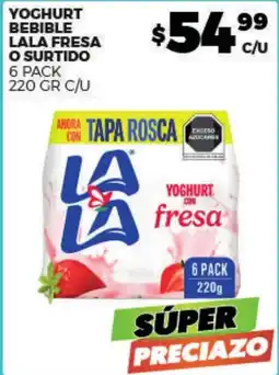 Merco Lala yoghurt bebible fresa oferta
