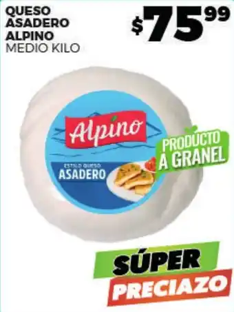 Merco Alpino queso asadero oferta