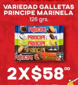 Del Rio Principe marinela galletas variedad oferta