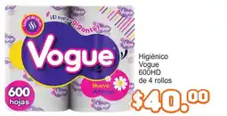 Merza Vogue Higiénico oferta