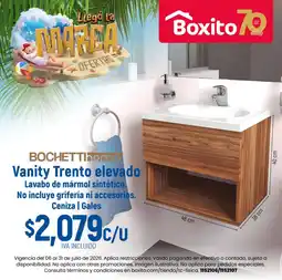 Boxito Bochettihome Vanity Trento elevado oferta