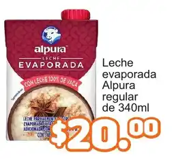 Merza Alpura leche evaporada oferta