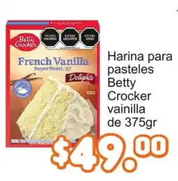 Merza Betty Crocker French Vanilla oferta