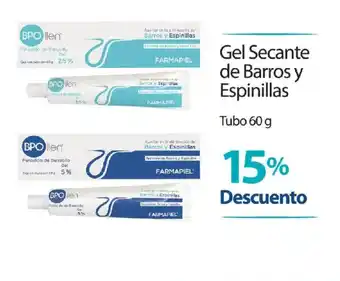 Bpo llen gel secante de barros y espinillas