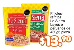 Merza La Sierra Frijoles Peruanos Refritos oferta