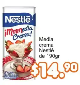 Merza Nestlé Media crema oferta