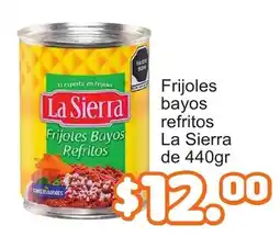 Merza La Sierra Frijoles Bayos Refritos oferta