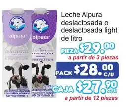 Merza Alpura Leche deslactosada o deslactosada light oferta