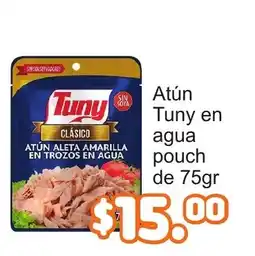 Merza Tuny atún aleta amarilla en trozos en agua oferta