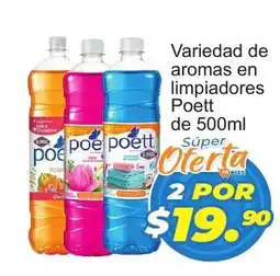 Merza Poett limpiadores oferta