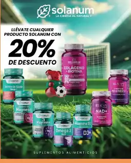 Chedraui Solanum producto la ciencia al natural oferta