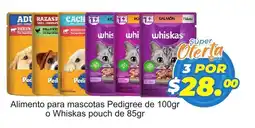 Merza Pedigree Whiskas oferta