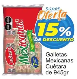 Merza Mexicanas cuétara galletas oferta