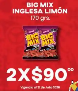 Del Rio Big mix inglesa limón oferta