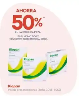 Farmacias del Ahorro Riopan oferta