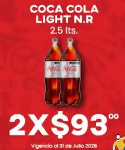 Del Rio Coca cola light n.r oferta
