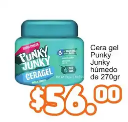 Merza Punky Junky Cera gel húmedo oferta