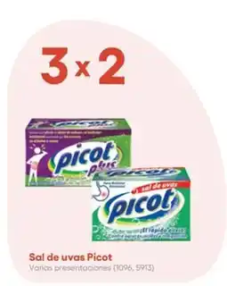 Farmacias del Ahorro Picot sal de uvas oferta