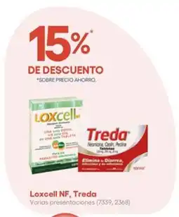 Farmacias del Ahorro Loxcell nf, treda oferta