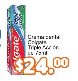Merza Colgate Crema dental Triple Acción oferta