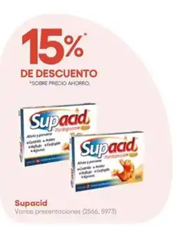 Farmacias del Ahorro Supacid oferta