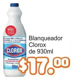 Merza Clorox Blanqueador oferta