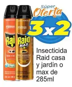 Merza Raid insecticida casa y jardin o max oferta