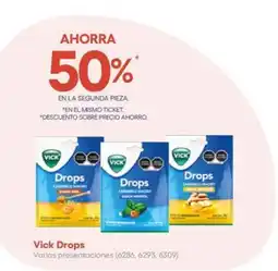 Farmacias del Ahorro Vick drops oferta