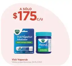 Farmacias del Ahorro Vick Vaporub oferta