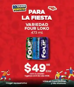 Del Rio four loko oferta