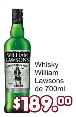 Merza William Lawsons Blended Scotch Whisky oferta