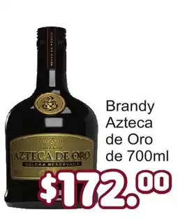 Merza Brandy Azteca de Oro oferta