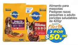 Merza Pedigree Alimento para mascotas razas pequeñas o adulto pancitas saludables oferta