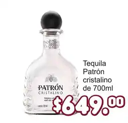 Merza Patrón cristalino oferta
